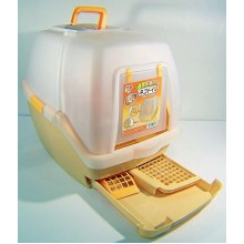 IRIS TIO-530FT 日本 IRIS 屋型貓廁- 橙色